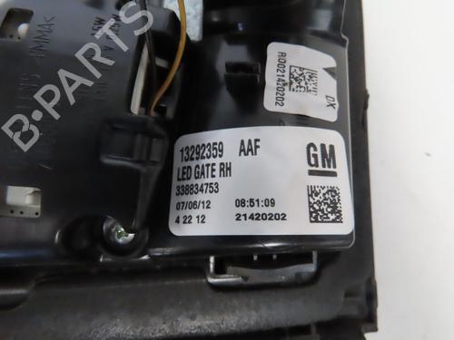 Used Right tailgate light Right tailgate light OPEL ZAFIRA TOURER C (P12) 2.0 CDTi (75) (165 hp) 34387118 34387118