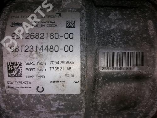 AC compressor PEUGEOT 308 II (LB_, LP_, LW_, LH_, L3_) 1.2 THP 130 | BP9385735M34 