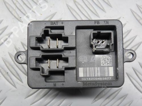 Used Heater resistor PEUGEOT PARTNER Box Body/MPV (K9) 1.5 BlueHDi 100 (102 hp) 30840288