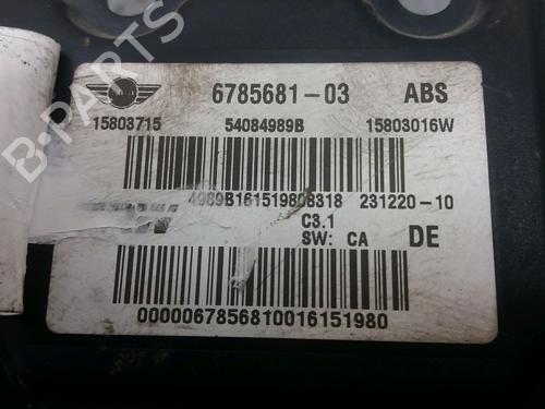 Used ABS pump ABS pump MINI MINI (R56) One (75 hp) 9386589 9386589
