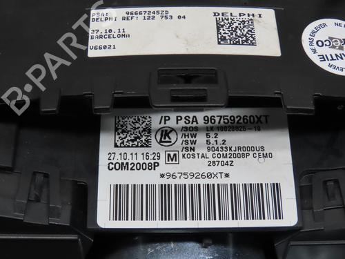 Steering column stalk PEUGEOT 508 I (8D_) 2.0 HDi | BP17779385I23 