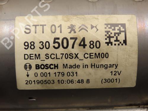 Startmotor CITROËN GRAND C4 SPACETOURER (3A_, 3E_) 1.2 PureTech 130 (131 hp) 29516271