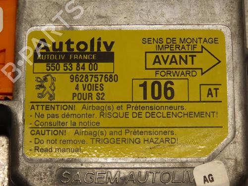 ECU airbags PEUGEOT 106 II (1A_, 1C_) 1.1 i | BP17779845M53 
