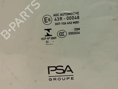 Used Rear left door window PEUGEOT 208 II (UB_, UP_, UW_, UJ_) 1.2 PureTech 75 (75 hp) 29136756