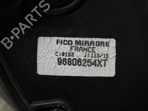 Right mirror PEUGEOT 207 SW (WK_) 1.6 HDi | BP29643758C27 