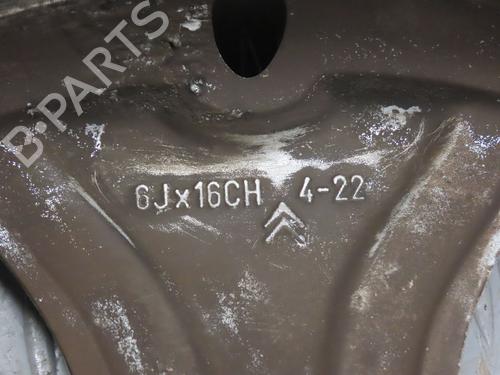 Felg CITROËN C3 II (SC_) 1.6 HDi 90 (90 hp) 25796350