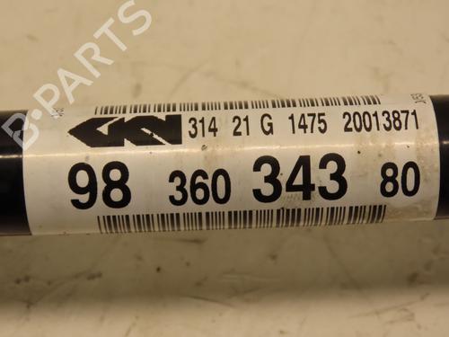 Used Left front driveshaft PEUGEOT 208 II (UB_, UP_, UW_, UJ_) 1.2 PureTech 75 (75 hp) 29136645