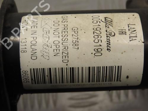 Venstre foran støtdemper FIAT PANDA (312_, 319_) 1.2 (312PXA1A) (69 hp) 31911638