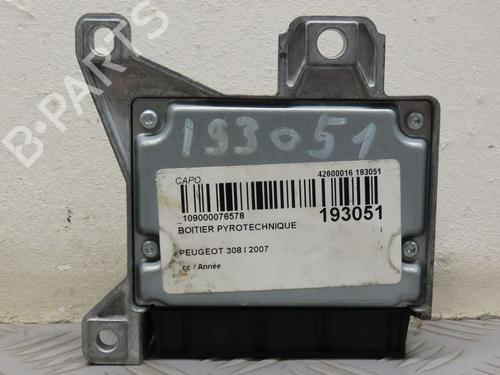 ecu-airbags-peugeot-308-i-4a_-4c_-16-16v-6546g7-2007-2008-2009-2010-2011-2012-2013-2014-2015-2016-9382566 main image