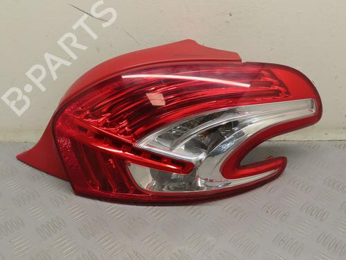 Used Right taillight PEUGEOT 208 I (CA_, CC_) 1.4 HDi (68 hp) 17782795