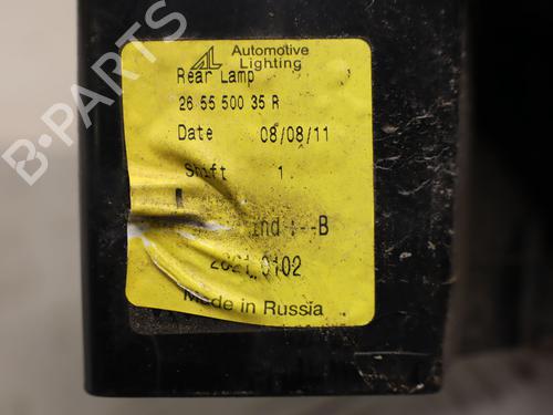 Used Left taillight Left taillight DACIA DUSTER (HS_) 1.5 dCi (HSMC) (107 hp) 36758458 36758458