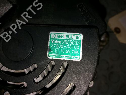 Used Alternator Alternator HYUNDAI i10 I (PA) 1.2 (78 hp) 11566279 11566279