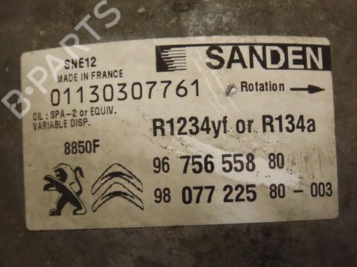 AC Kompressor PEUGEOT 2008 I (CU_) 1.6 BlueHDi 120 | BP29577538M34 