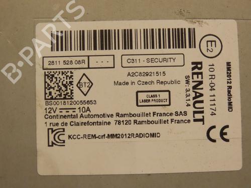 Radio RENAULT KANGOO / GRAND KANGOO II (KW0/1_) 1.5 dCi 90 (KW05, KW08, KW0G, KW11) | BP29345759E6 