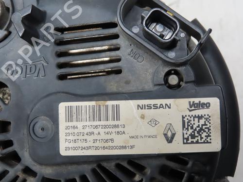Used Alternator RENAULT KANGOO Express (FW0/1_) 1.5 dCi 95 (FW16) (95 hp) 30311469