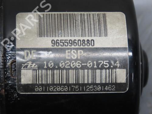 ABS Bremseaggregat PEUGEOT 206 Hatchback (2A/C) 1.6 HDi 110 | BP9381238M43 