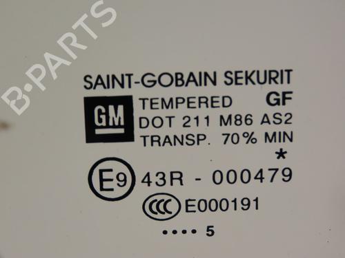Front left door window OPEL CORSA E (X15) 1.3 CDTI (08, 68) | BP27488844C18 - Image 2