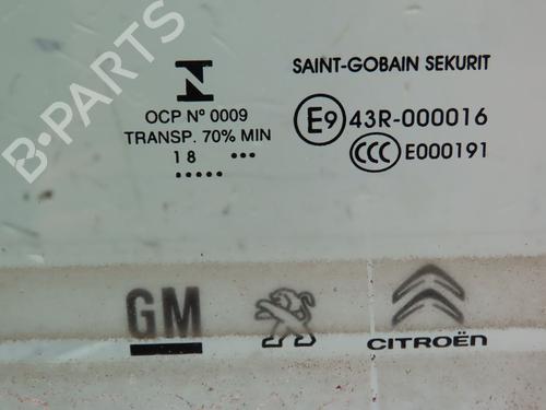 Used Rear left door window CITROËN BERLINGO (ER_, EC_) 1.5 BlueHDi 100 (102 hp) 31276588