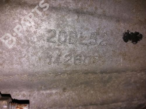 Gearbox PEUGEOT 206 Hatchback (2A/C) 1.9 D | BP9386220M3 