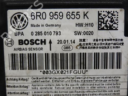 ECU airbags VW POLO V (6R1, 6C1) 1.2 | BP9382388M53 