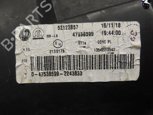 Used Left headlight FIAT 500L (351_, 352_) 1.6 D Multijet (199LYE1B) (120 hp) 29345862