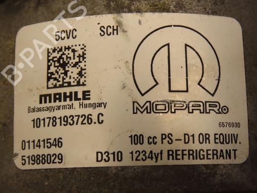 Used AC compressor FIAT 500L (351_, 352_) 1.6 D Multijet (199LYE1B) (120 hp) 29170749