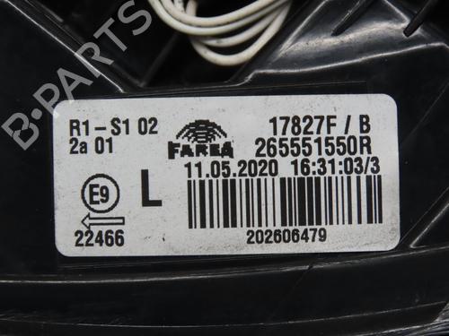 Left taillight RENAULT CLIO V (B7_) 1.5 Blue dCi 85 (B7AG) | BP26669000C34