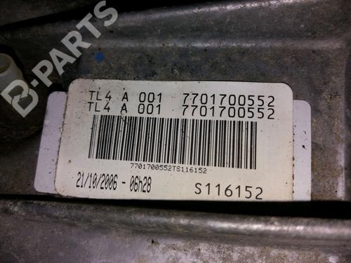 Gearbox RENAULT MEGANE II (BM0/1_, CM0/1_) 1.5 dCi (BM1E, CM1E) | BP10419608M3 