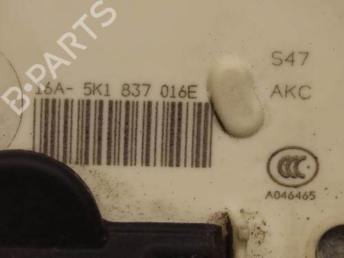 Front right lock VW GOLF VII (5G1, BQ1, BE1, BE2) 1.6 TDI | BP9386748C97