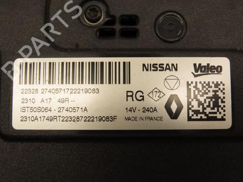 Used Alternator RENAULT CAPTUR II (HF_) TCe 140 (HFN0) (140 hp) 28415967