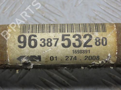 Used Left front driveshaft Left front driveshaft PEUGEOT 206+ (2L_, 2M_) 1.4 i (2LKFWA, 2MKFWA) (75 hp) 24575897 24575897