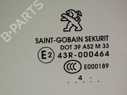 Used Front left door window PEUGEOT 208 I (CA_, CC_) 1.0 VTi (68 hp) 27306905
