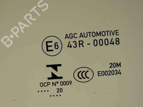 Rear left door window PEUGEOT 208 II (UB_, UP_, UW_, UJ_) 1.2 PureTech 100 | BP27245849C20 
