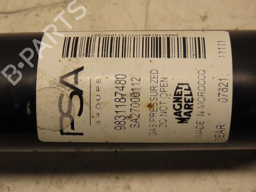 Used Left rear shock absorber PEUGEOT 208 II (UB_, UP_, UW_, UJ_) 1.5 BlueHDI 100 (102 hp) 29757690