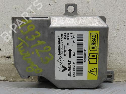 ECU airbags RENAULT TWINGO II (CN0_) 1.2 16V (CN0K, CN0V, CN0A) | BP9379567M53 