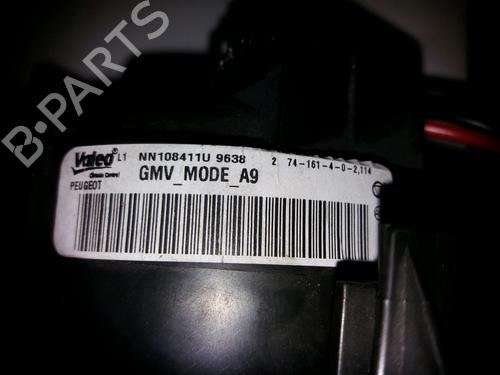 Used Heater blower motor PEUGEOT 208 I (CA_, CC_) 1.4 HDi (68 hp) 11796089