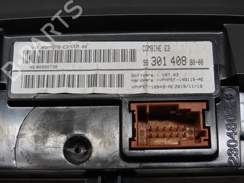 Instrument cluster CITROËN C4 CACTUS 1.5 BlueHDi 120 | BP29818691C47