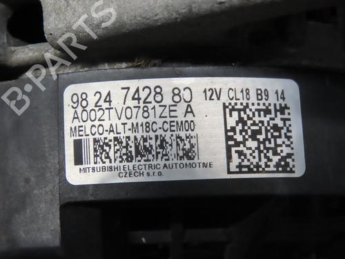 Alternador CITROËN BERLINGO (ER_, EC_) 1.5 BlueHDi 100 (102 hp) 31275926