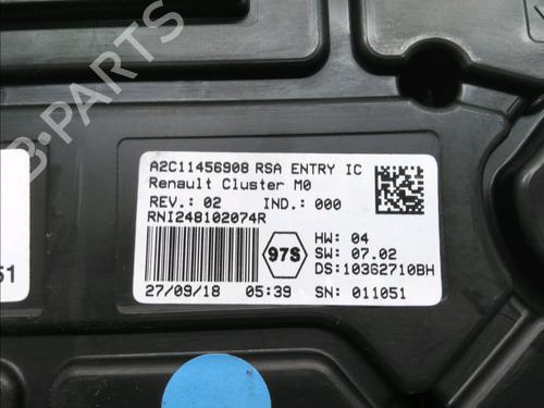 Instrument cluster DACIA DUSTER (HM_) 1.5 dCi 115 (HMAD) | BP17779682C47 