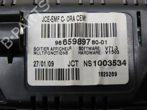 Display monitor PEUGEOT 207 SW (WK_) 1.6 HDi | BP29643673C48 