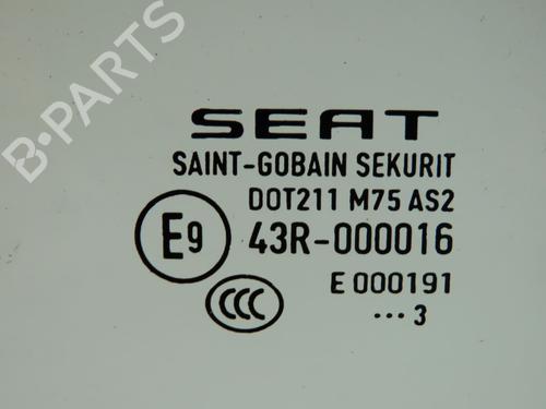 Used Front right door window SEAT LEON (5F1) 1.4 TSI (140 hp) 29016297