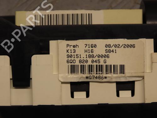Commande Chauffage VW POLO (9N_, 9A_) 1.4 16V | BP26442381I5 