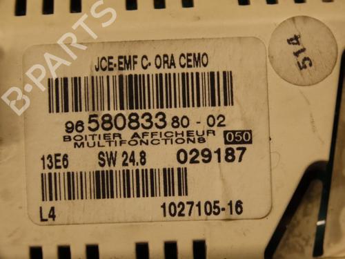 Used Display monitor PEUGEOT 207 (WA_, WC_) 1.6 HDi (90 hp) 29601313