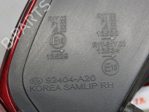 Used Right tailgate light KIA CEE'D (JD) 1.6 CRDi 136 (136 hp) 27488891
