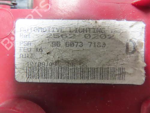 Right taillight CITROËN C6 (TD_) 3.0 HDi | BP30189247C35 