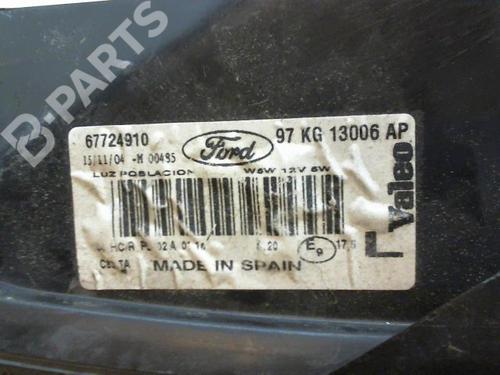 Left headlight FORD KA (RB_) 1.3 i ROCAM | BP9381550C28 