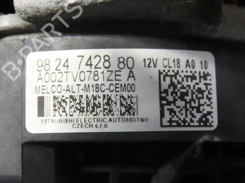 Used Alternator PEUGEOT PARTNER Box Body/MPV (K9) 1.5 BlueHDi 100 (102 hp) 30501739