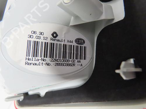 Used Right tailgate light RENAULT TWINGO II (CN0_) 1.2 16V (CN04, CN0B) (75 hp) 32458130