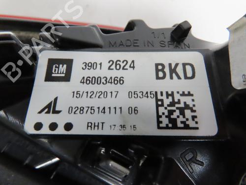 Used Right tailgate light OPEL CORSA E (X15) 1.4 (08, 68) (90 hp) 32223747