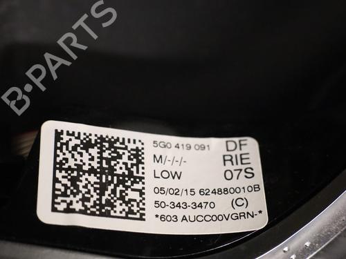 Used Steering wheel Steering wheel VW GOLF VII (5G1, BQ1, BE1, BE2) 1.6 TDI (110 hp) 33031577 33031577